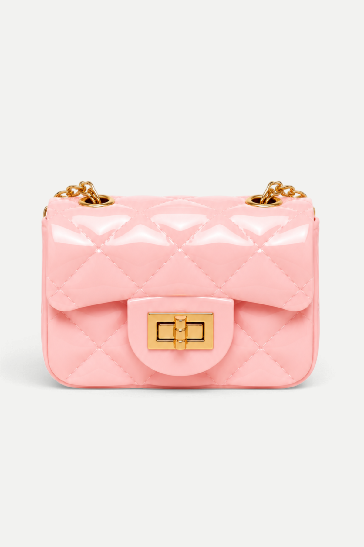 Livia | Quilted Mini Shoulder Bag with Chain Strap