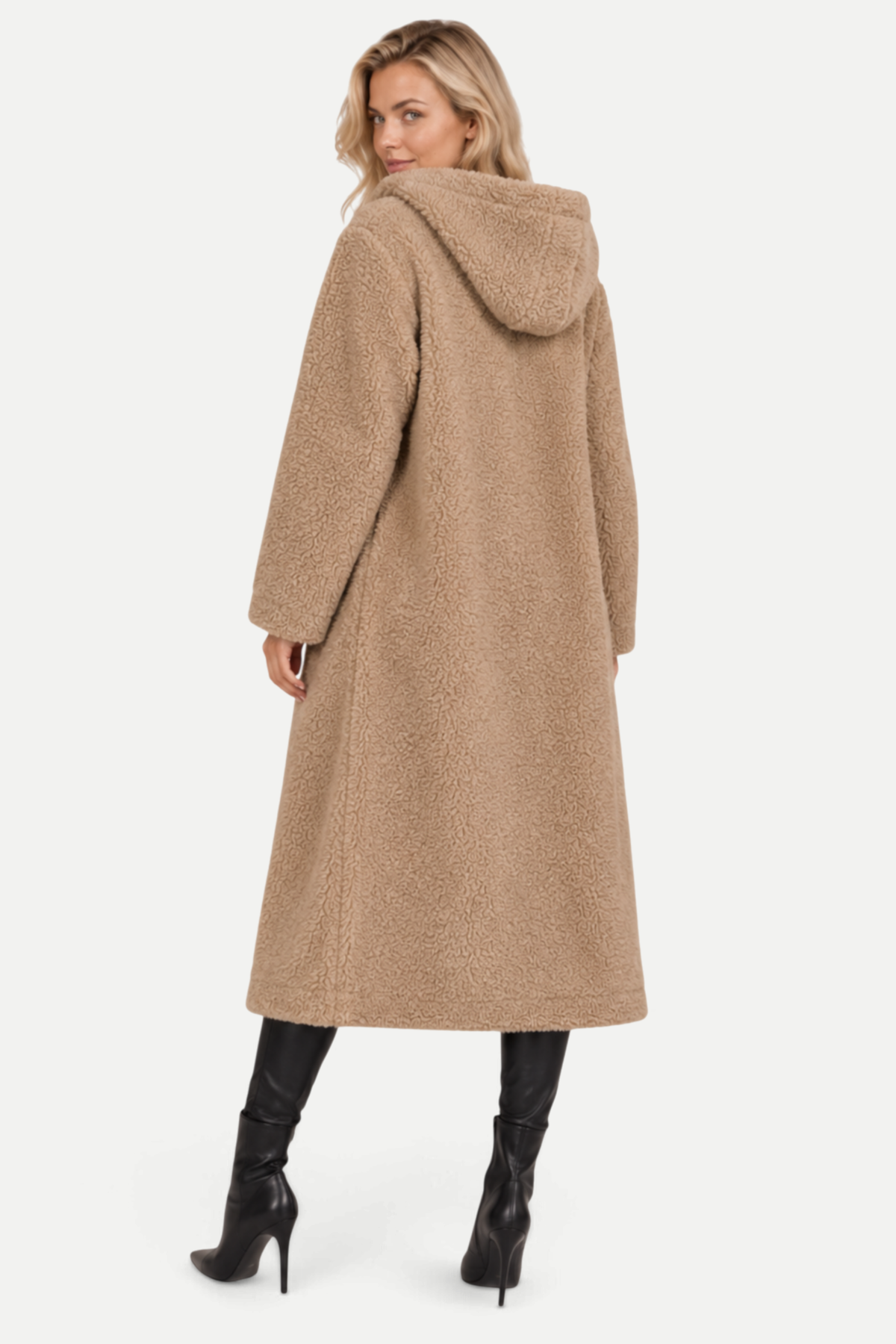 Élodine | Long Hooded Casual Coat