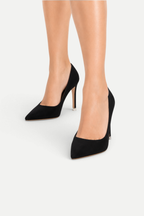 Aurélia | Suede Pointed Toe Stiletto Heels