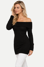 Evadne | Off-Shoulder Knit Sweater