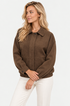 Virelia | Relaxed-Fit Suede Jacket