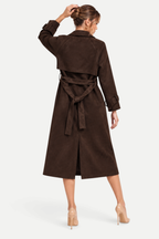 Marcelline | Double-Breasted Long Coat