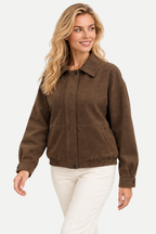 Virelia | Relaxed-Fit Suede Jacket