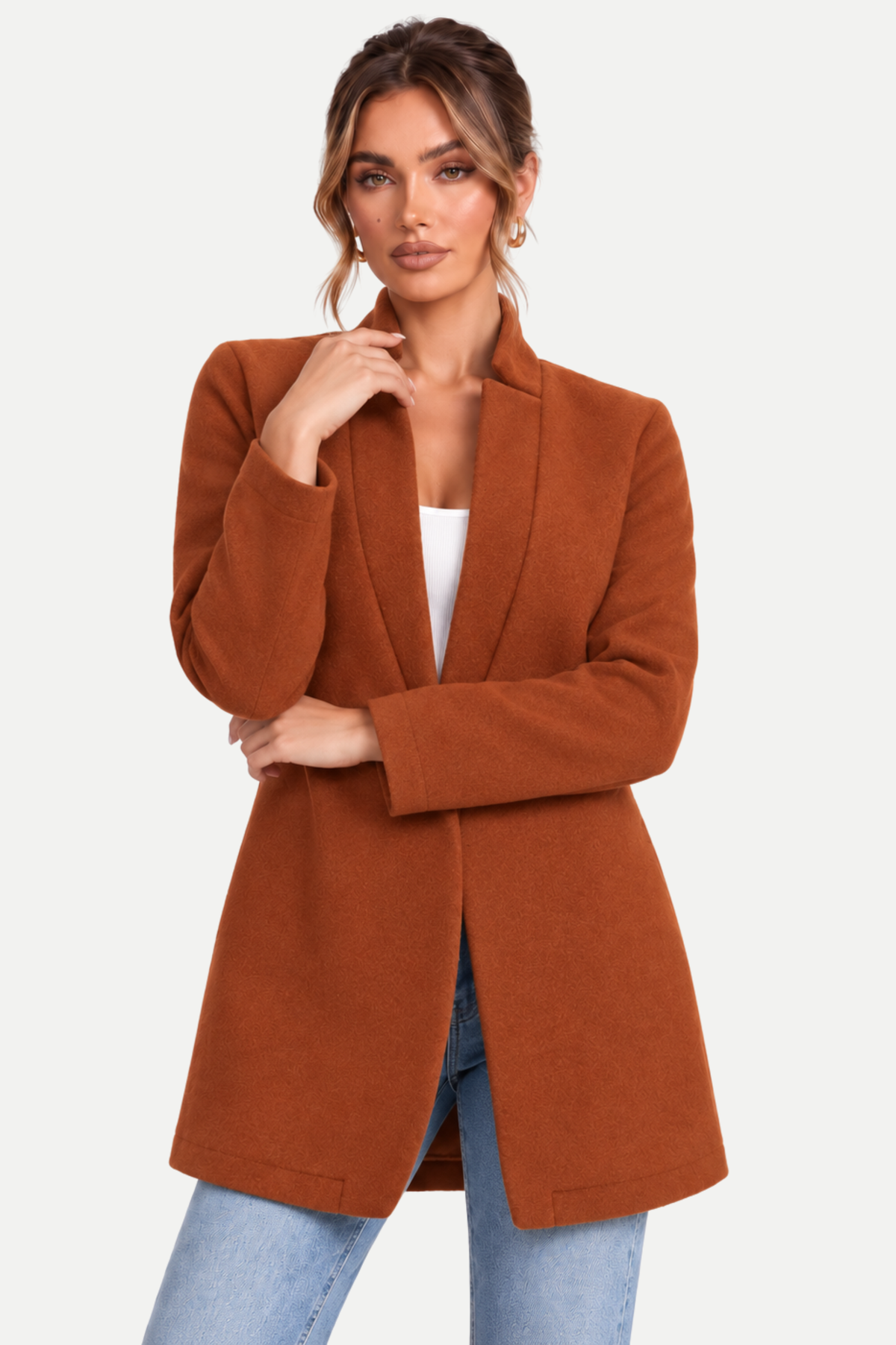 Valerine | Mid-Length Wool Coat