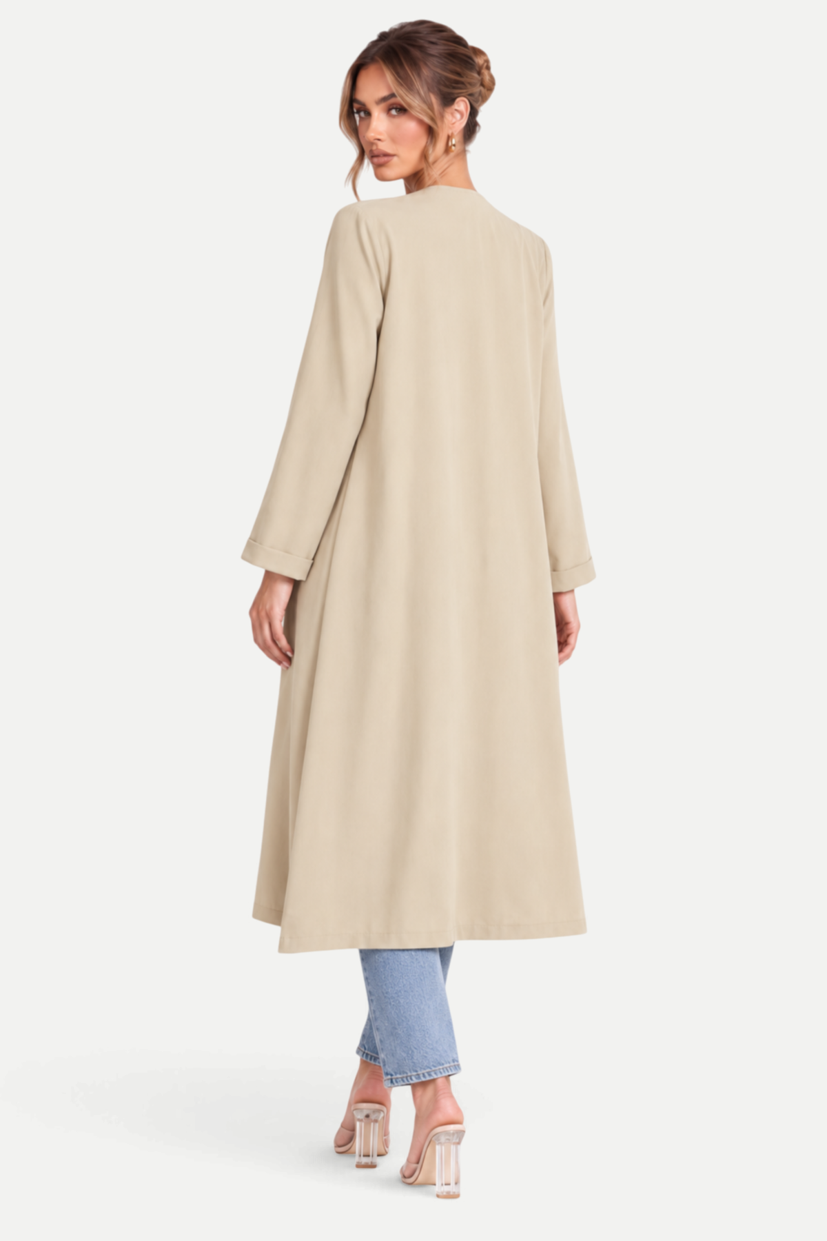 Seravelle | Mid-Length Straight Trench Coat