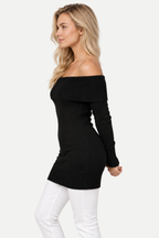 Evadne | Off-Shoulder Knit Sweater