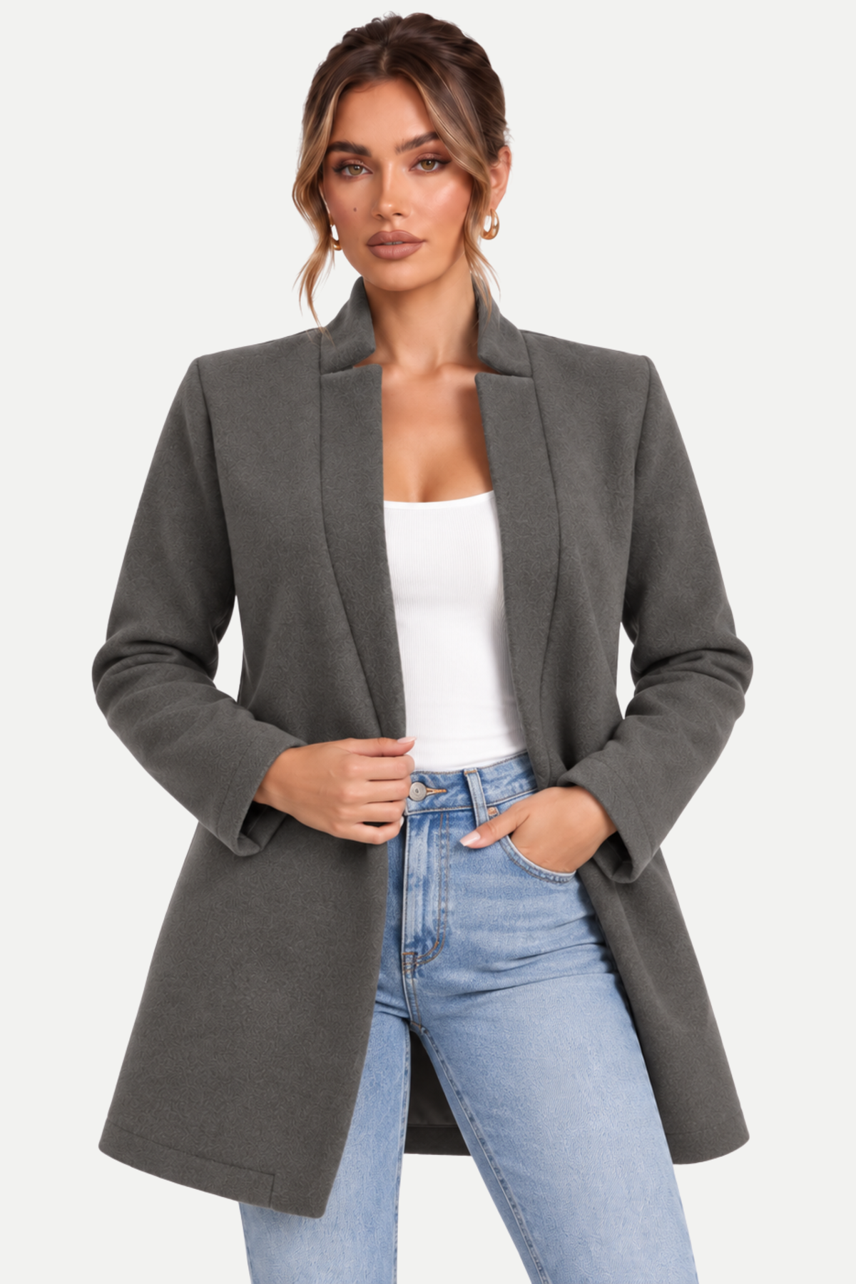 Valerine | Mid-Length Wool Coat