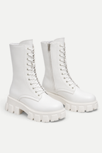 Maëline | Chunky Platform Lace-Up Boots