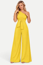 Seraphina | One-Shoulder Wide-Leg Jumpsuit