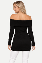 Evadne | Off-Shoulder Knit Sweater