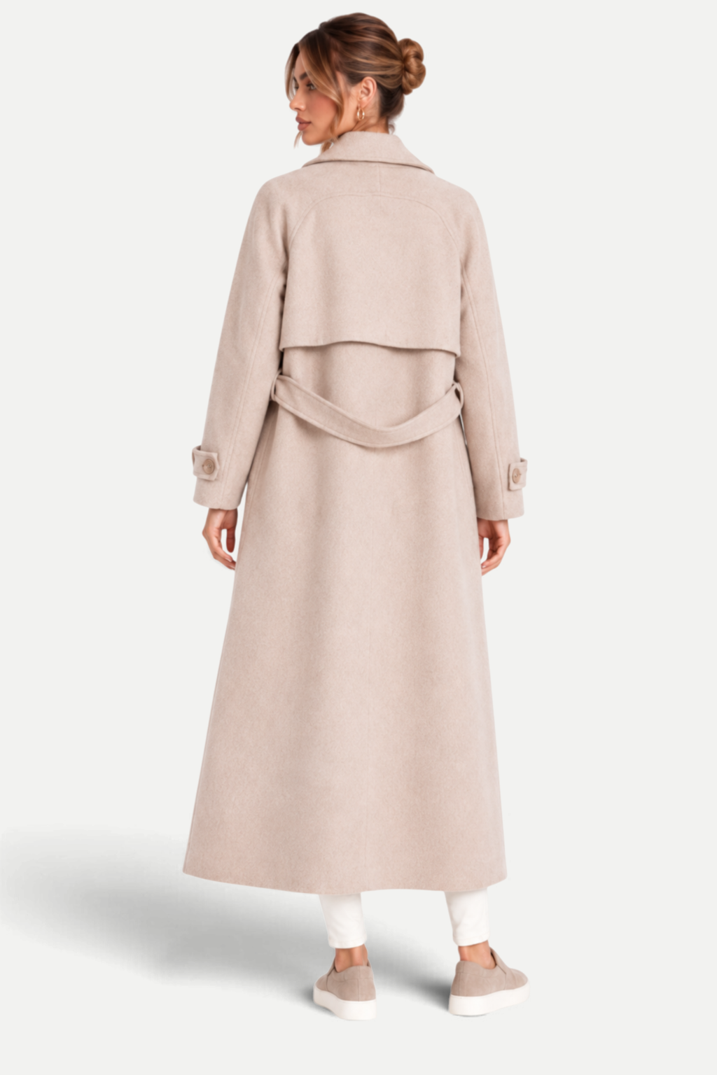 Corinne | Straight-Cut Mid-Length Overcoat