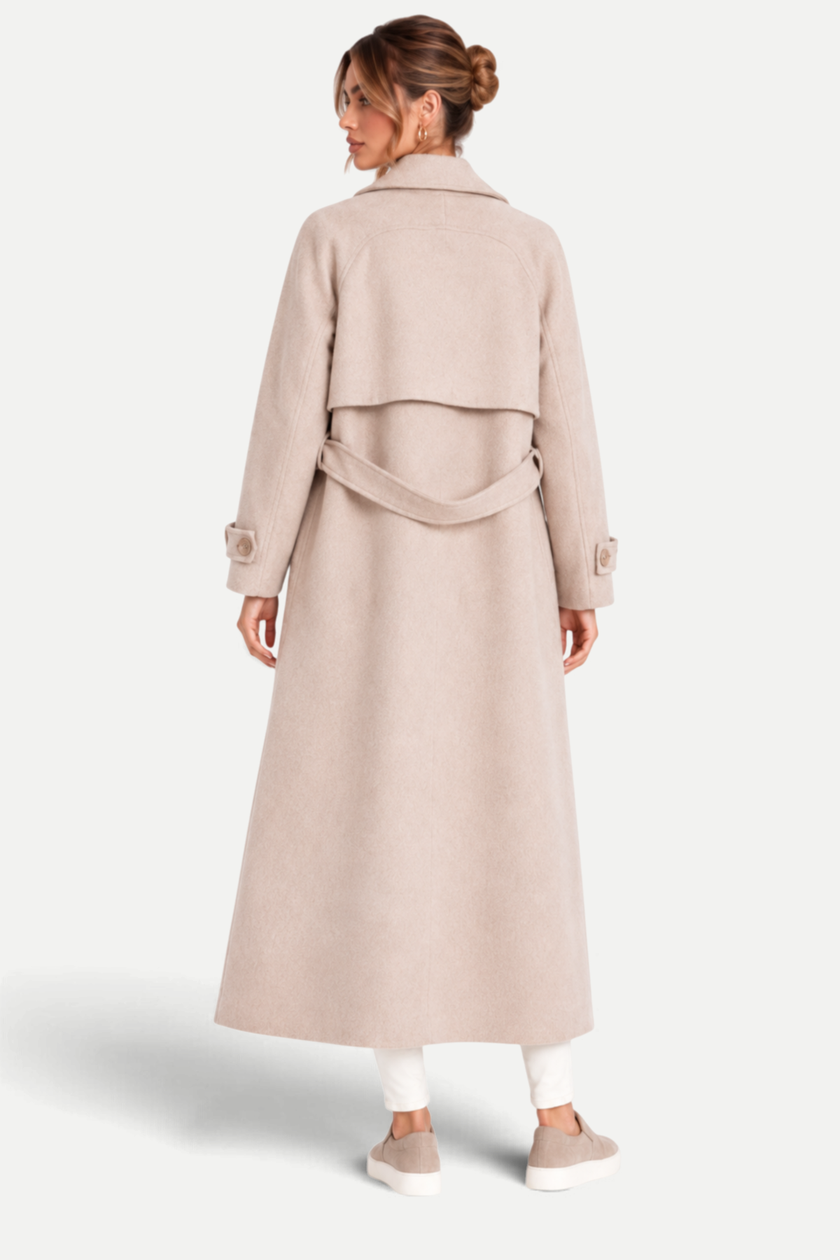Corinne | Straight-Cut Mid-Length Overcoat