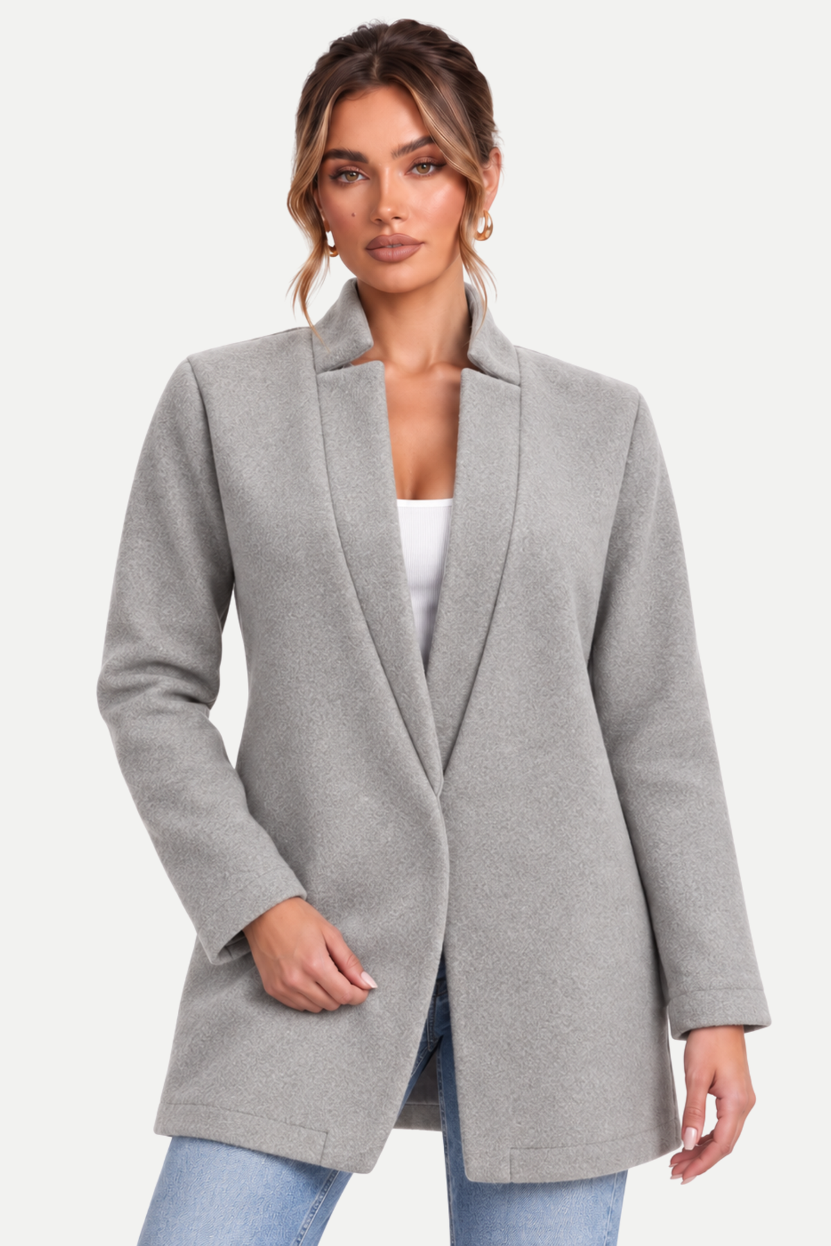 Valerine | Mid-Length Wool Coat