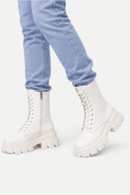Maëline | Chunky Platform Lace-Up Boots