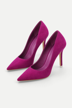 Aurélia | Suede Pointed Toe Stiletto Heels