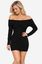Evadne | Off-Shoulder Knit Sweater