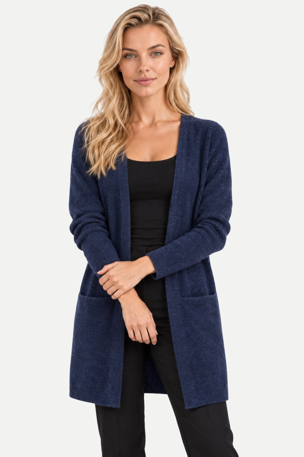 Lysandra | V-Neck Long Sleeve Knitted Cardigan