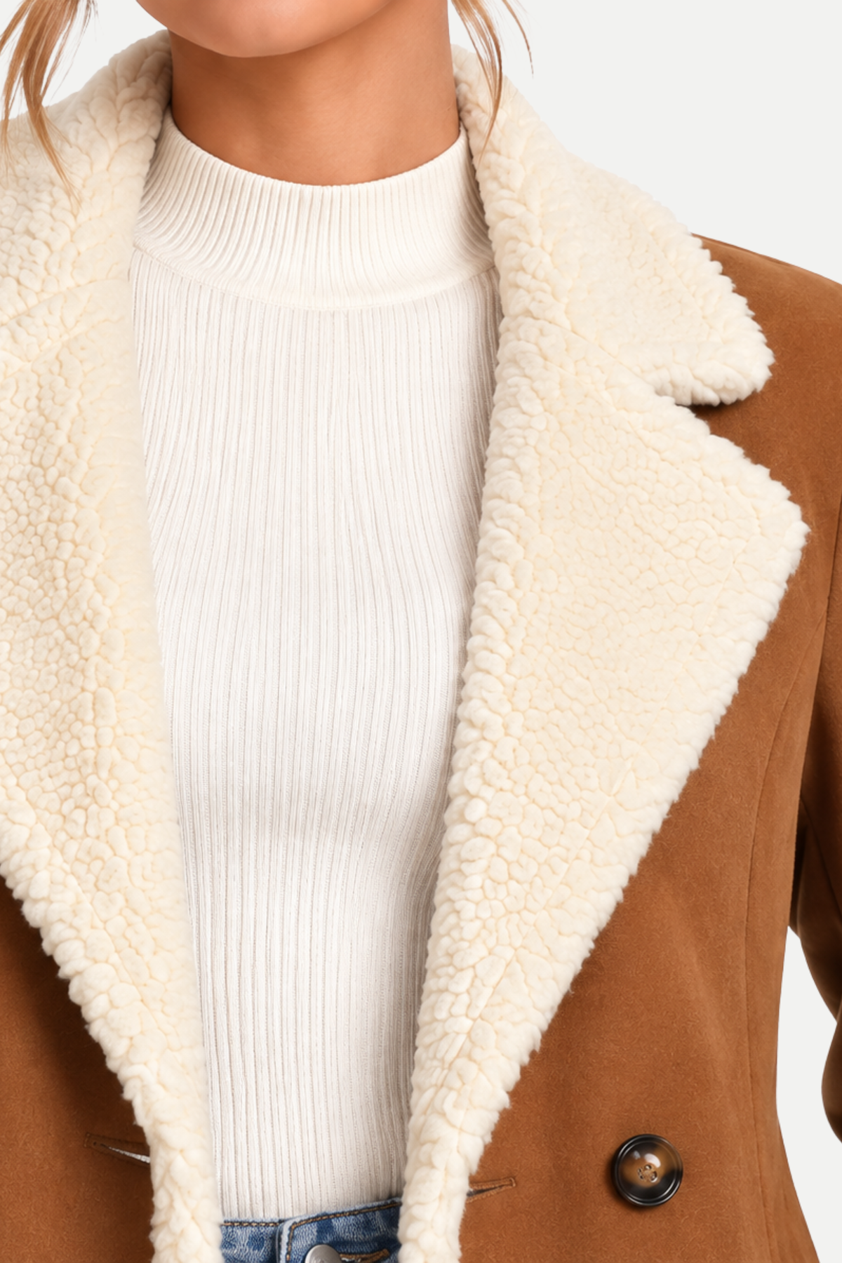 Renovia | Suede Relaxed Jacket