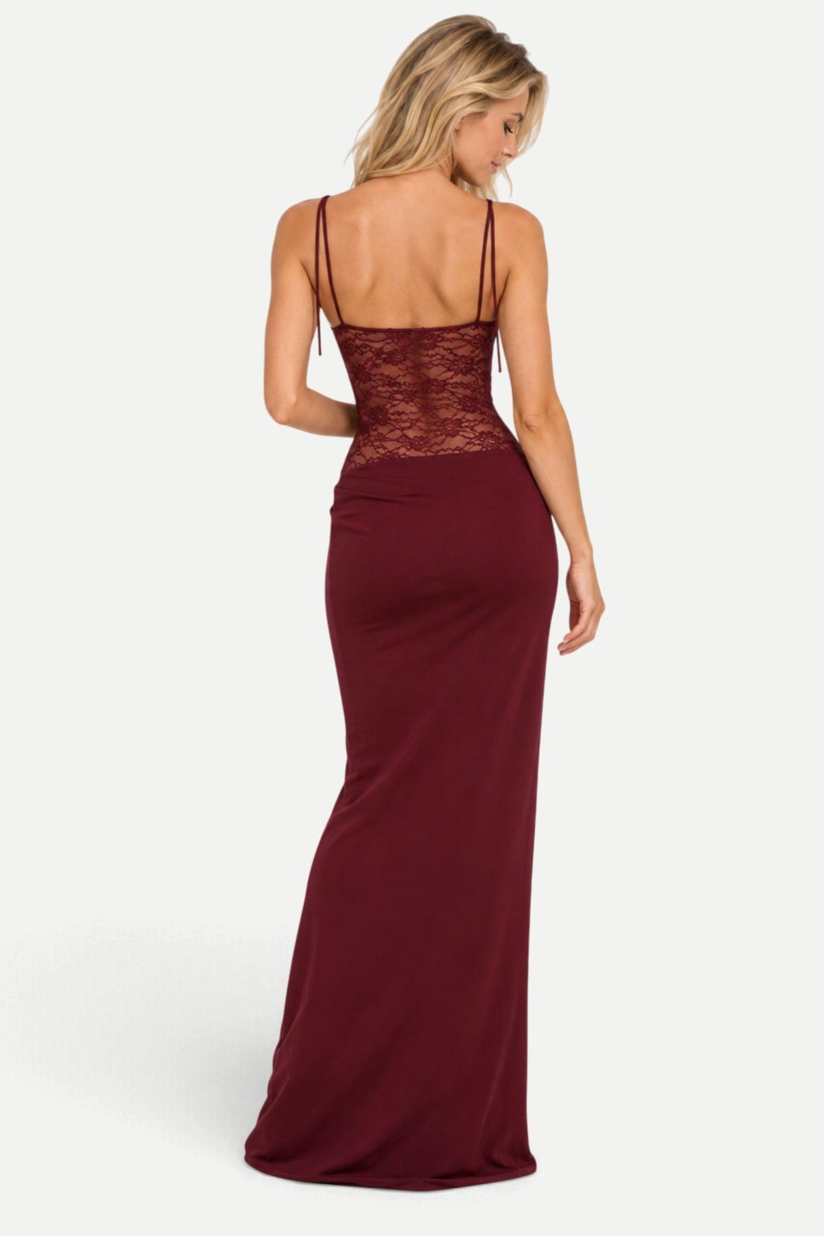 Camille | Lace Bodice Maxi Dress
