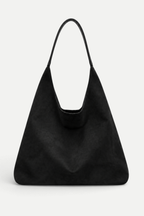 Celestine | Suede One-Shoulder Tote Bag with Large Capacity