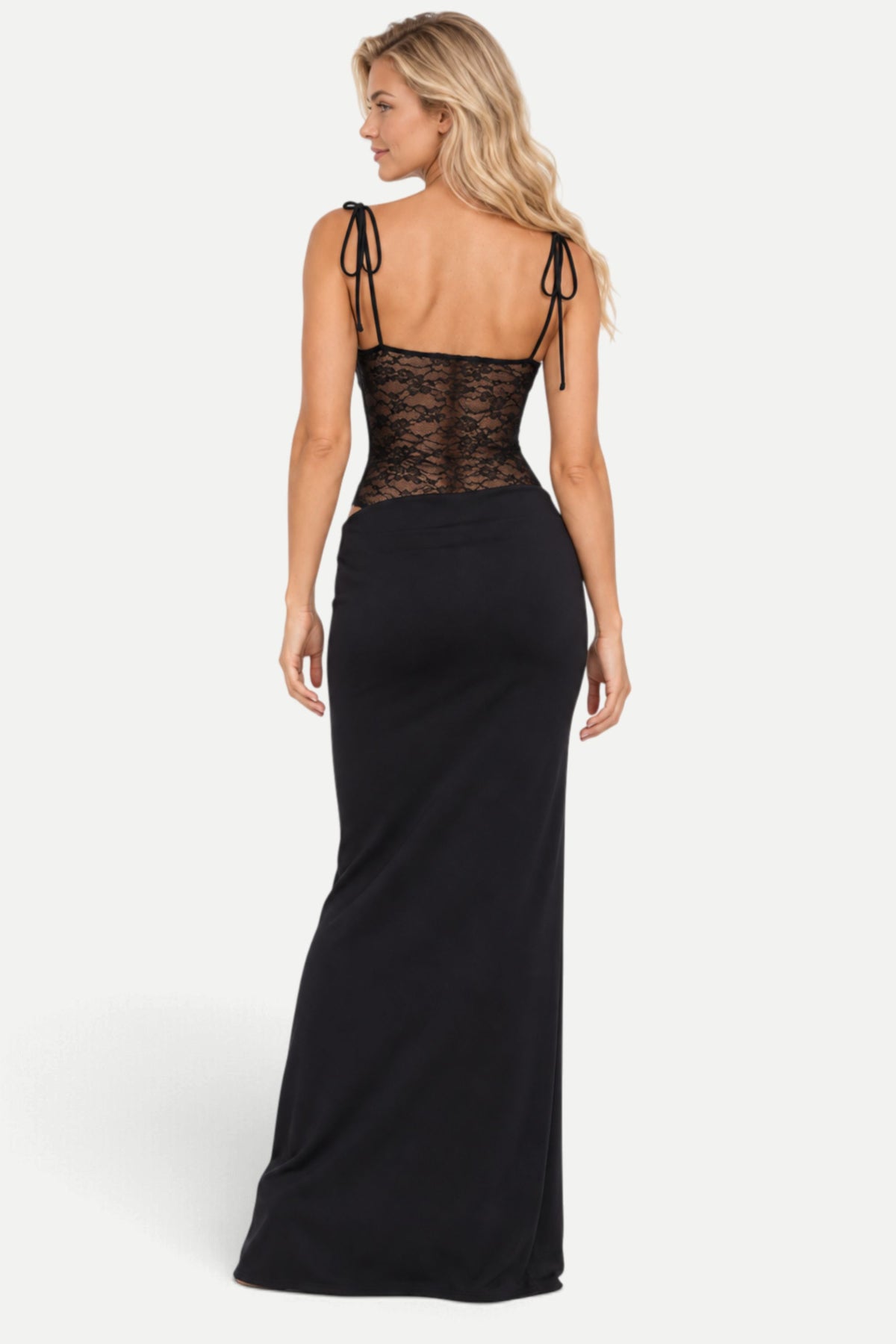 Camille | Lace Bodice Maxi Dress