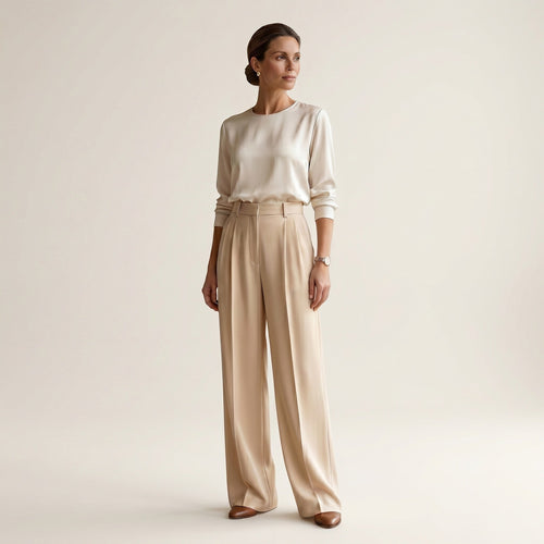 Norielle Women’s Luxury Casual Straight Leg Pants