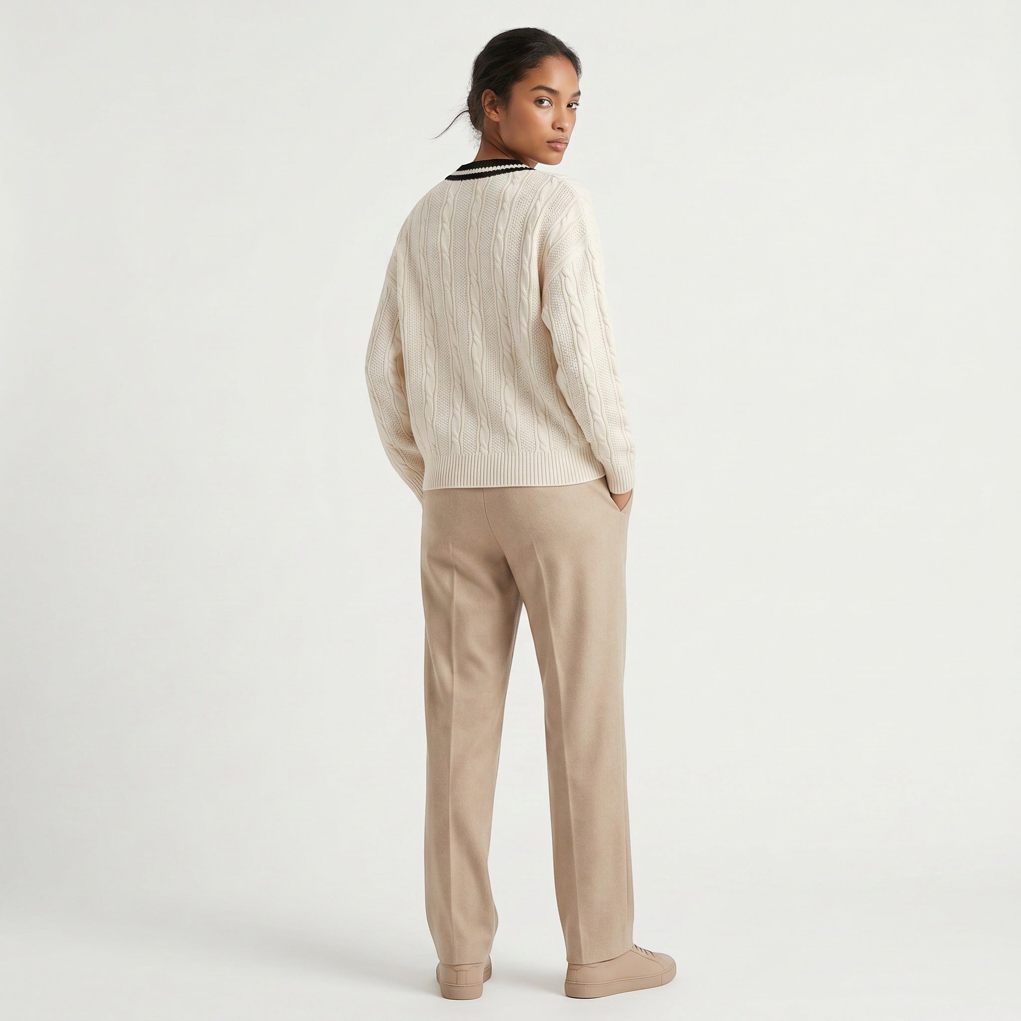 Norielle Women’s Acrylic V-Neck Pullover Classic Fit