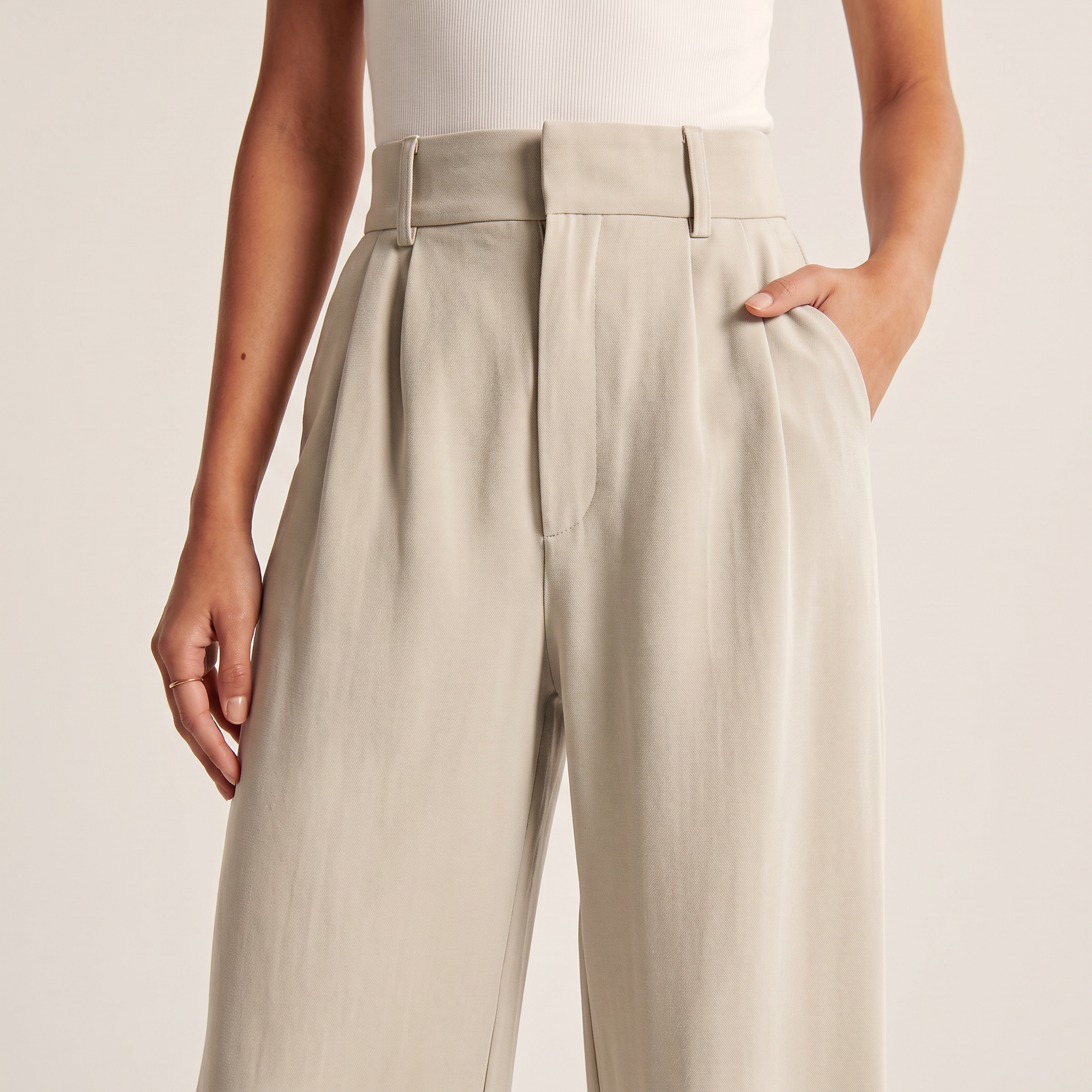 Norielle Women’s Classic Wide Leg Pocket Trousers