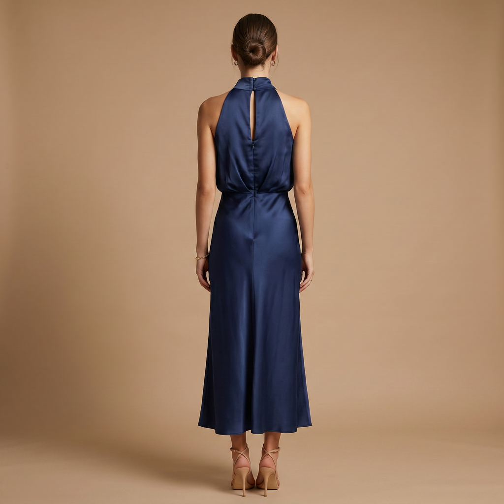 Norrielle Women’s Elegant Long Dress Sleeveless Formal Wear