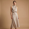Norrielle Women’s Elegant Long Dress Sleeveless Formal Wear