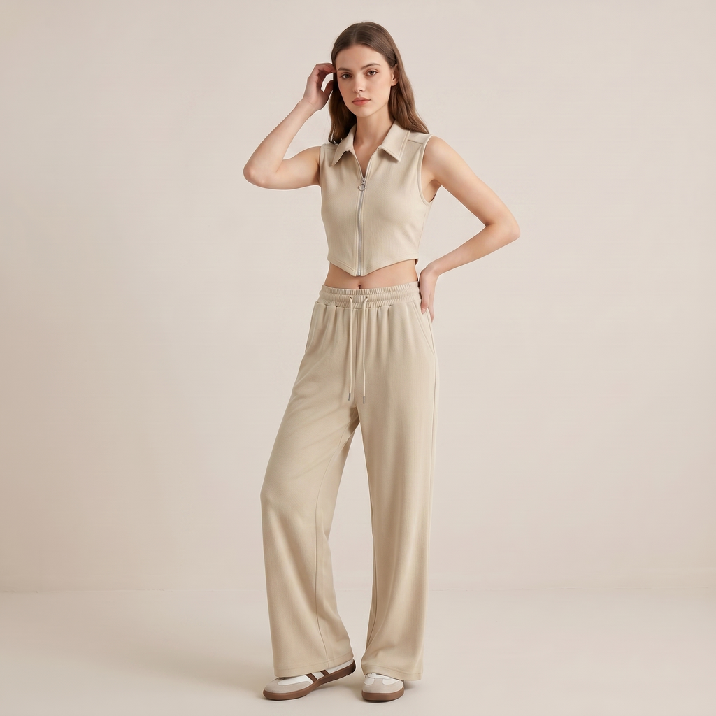 Norrielle Women’s Sleeveless Vest and Pants Summer Set