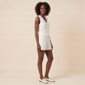 Norrielle Women’s Linen Vest and Shorts Two-Piece Set