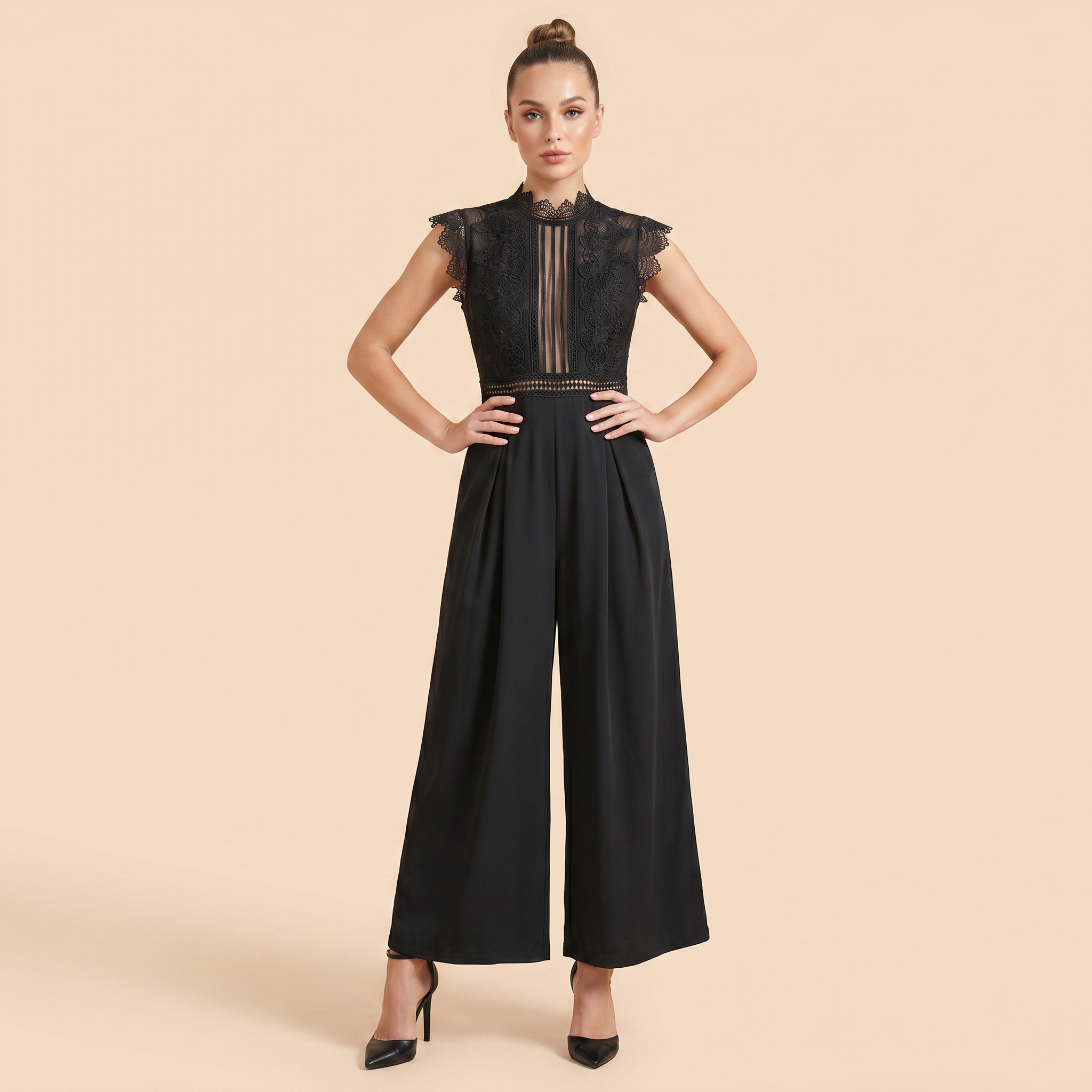 Norrielle Women’s Long Summer Jumpsuit Casual Sleeveless Fit