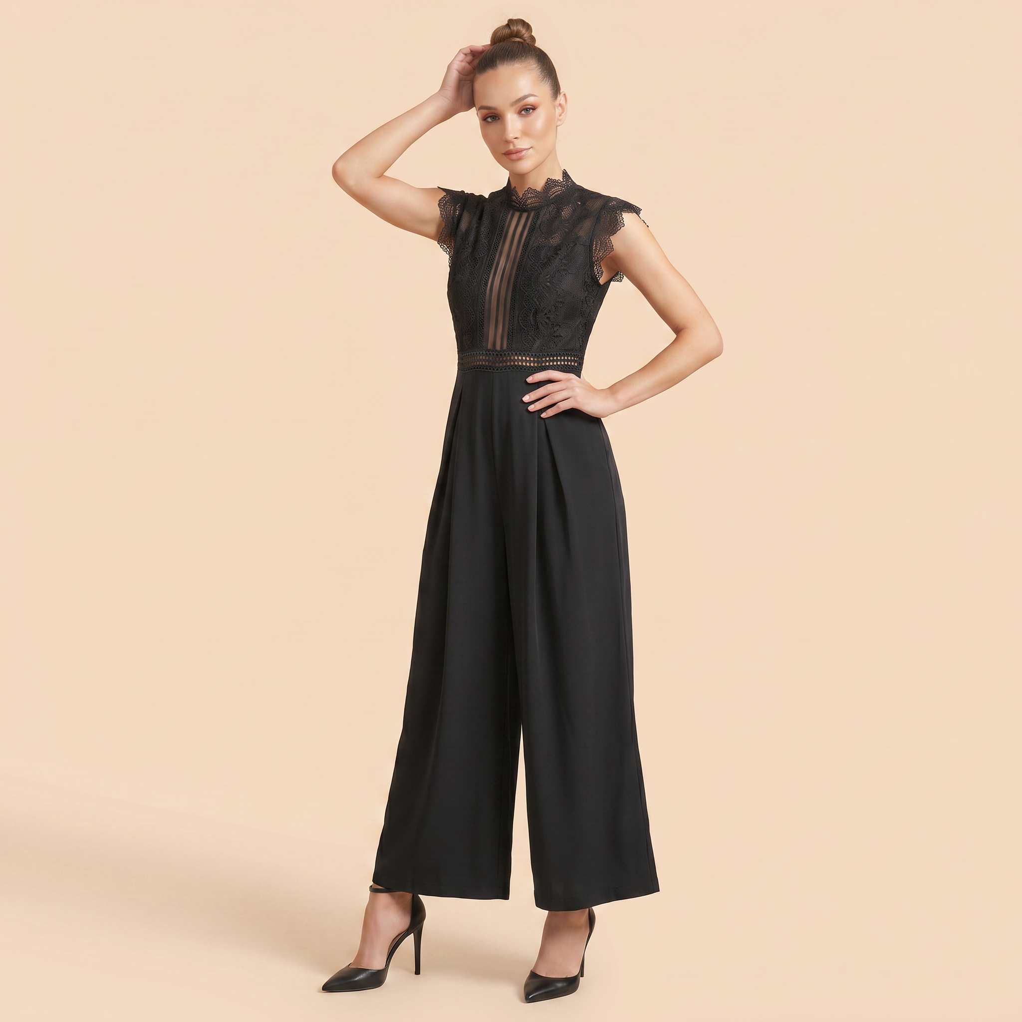 Norrielle Women’s Long Summer Jumpsuit Casual Sleeveless Fit