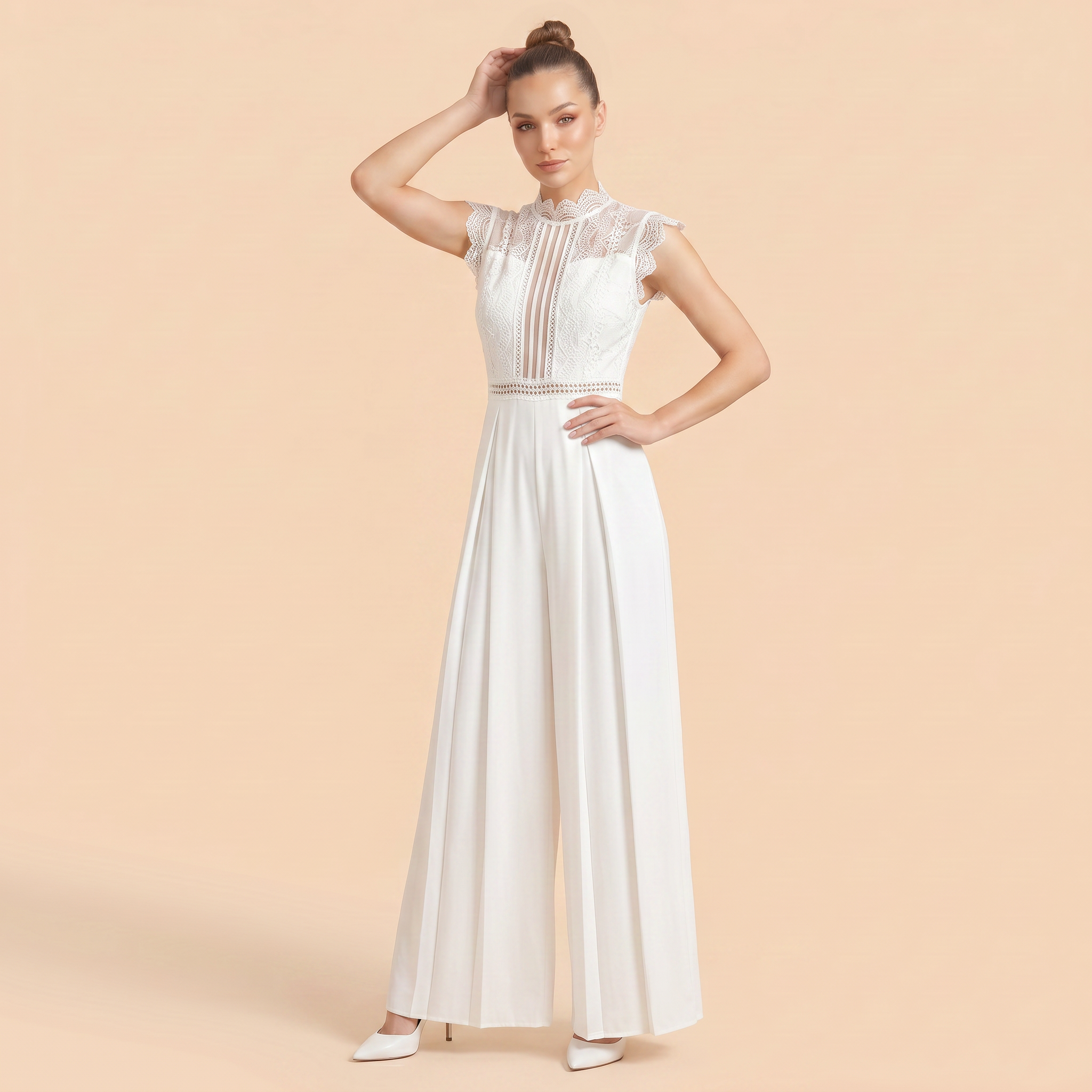Norrielle Women’s Long Summer Jumpsuit Casual Sleeveless Fit