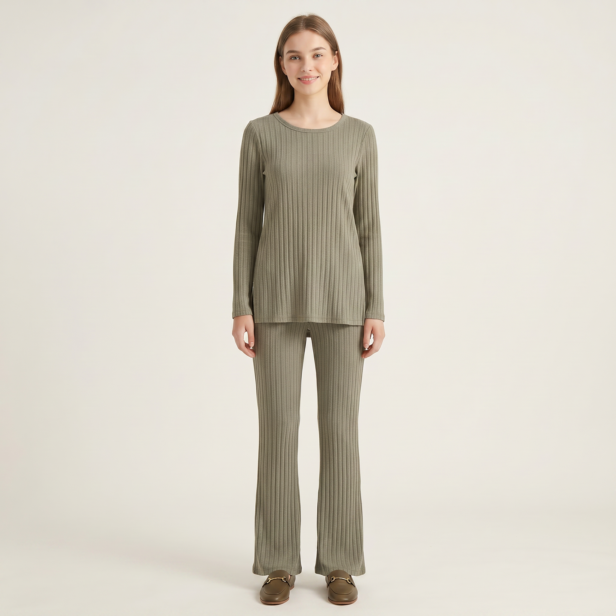 Norrielle Women’s Elegant Matching Top and Pants Outfit