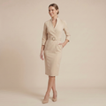 Norrielle Women’s Long Sleeve Commuter Dress Elegant Style
