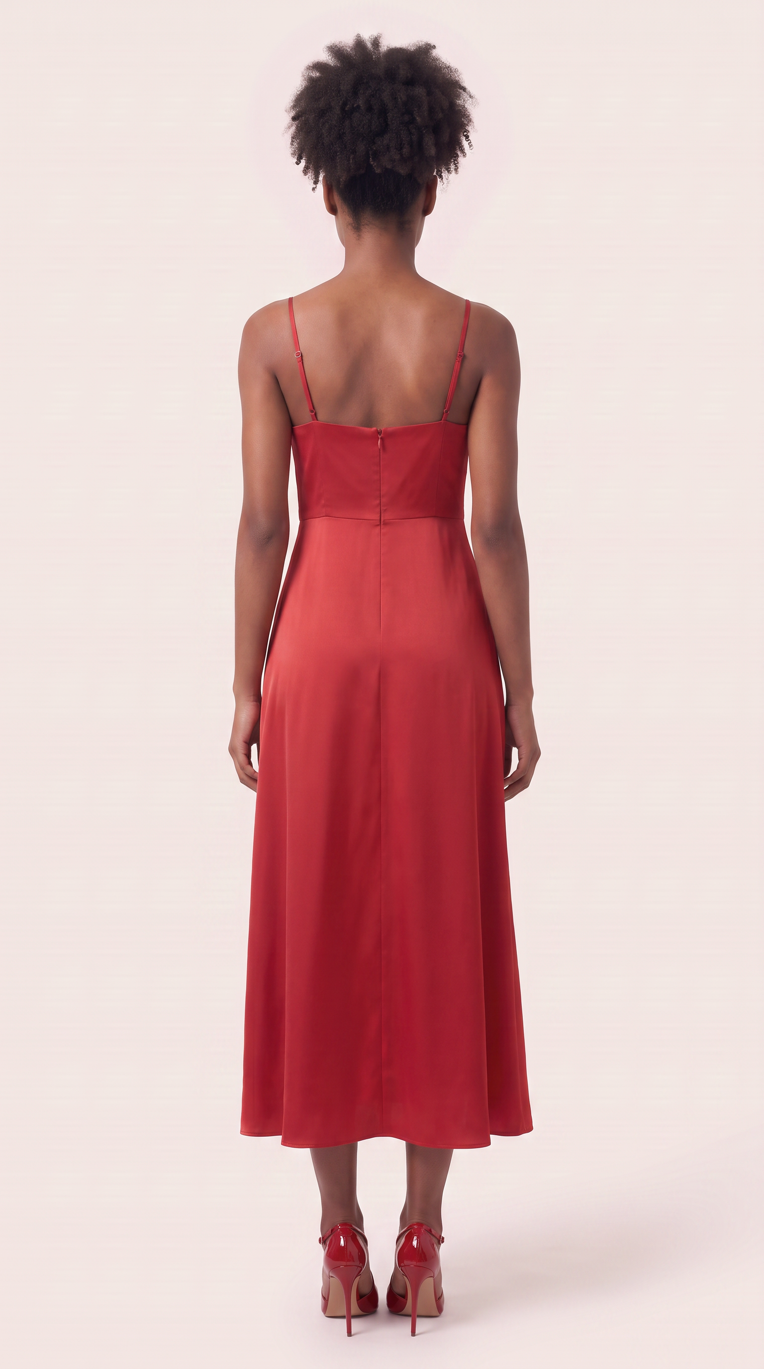 Elarisse | Satin Slip Maxi Dress