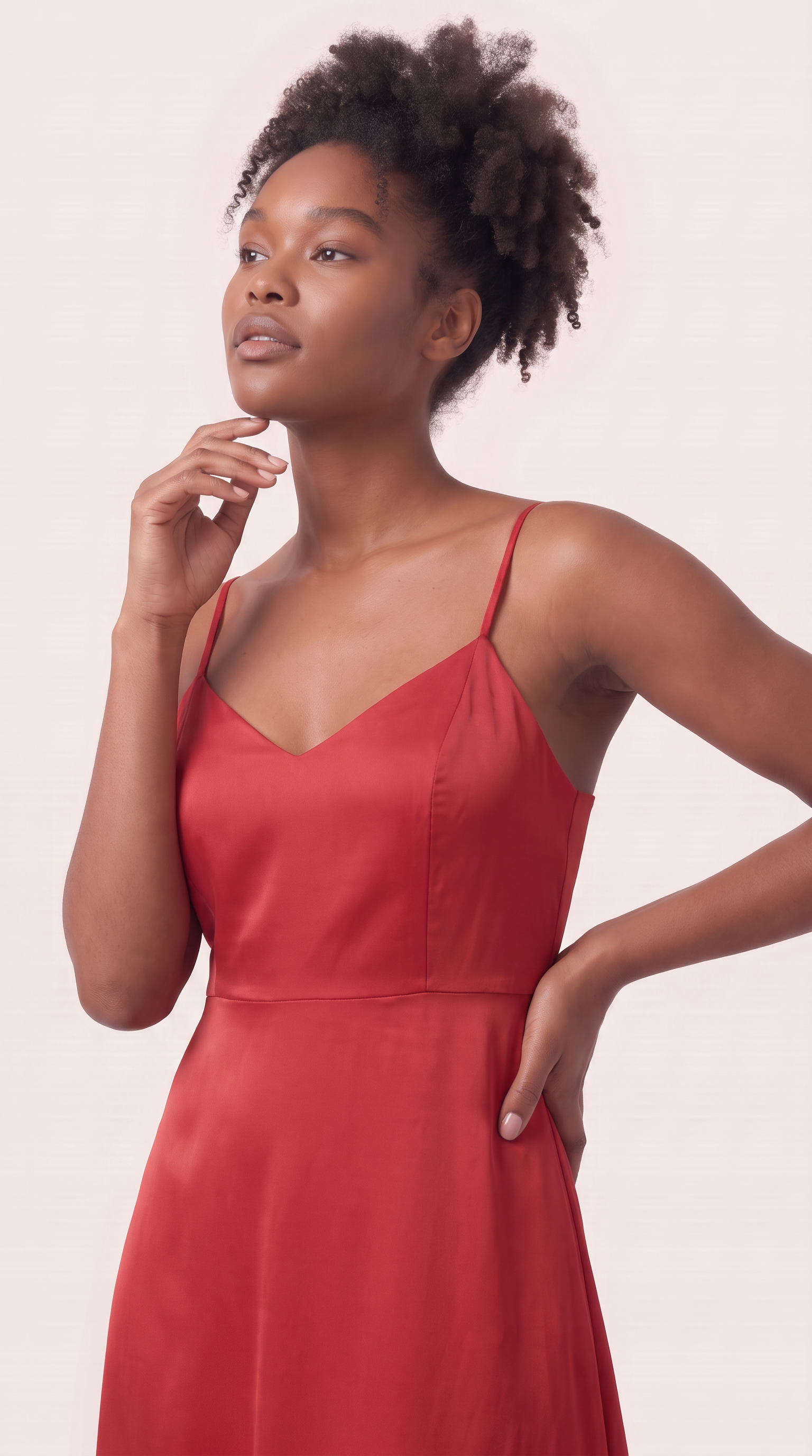 Elarisse | Satin Slip Maxi Dress