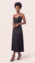 Elarisse | Satin Slip Maxi Dress